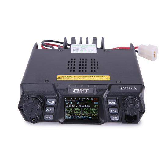 rádio transmissor qyt kt-780plus de banda única com transceptor quad quad