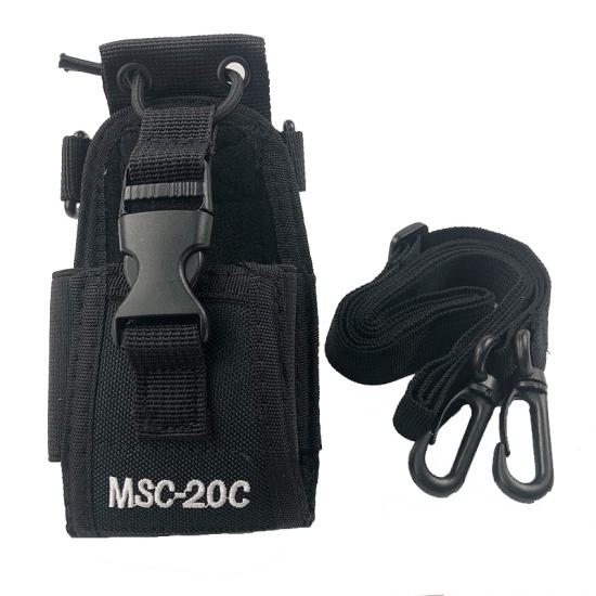 Suporte de capa de bolsa de nylon msc-20c para baofeng uv-5r bf-888s