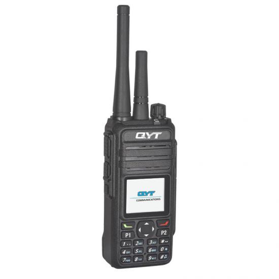 qyt qnh-800d plataforma real-ptt lte / 4g + dmr / walkie-talkie analógico