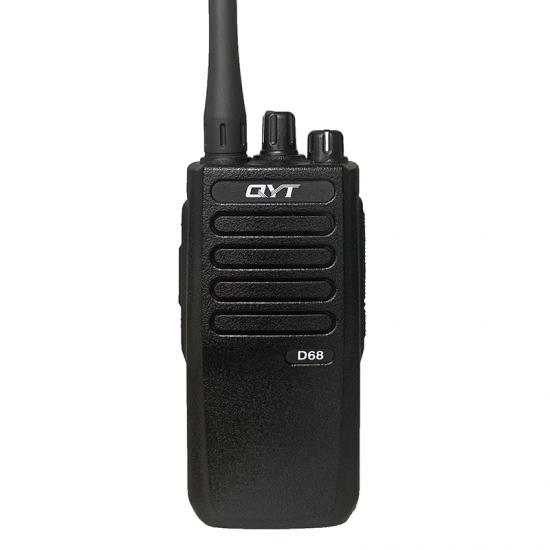 walkie-talkie profissional digital qyt d68 vhf dmr