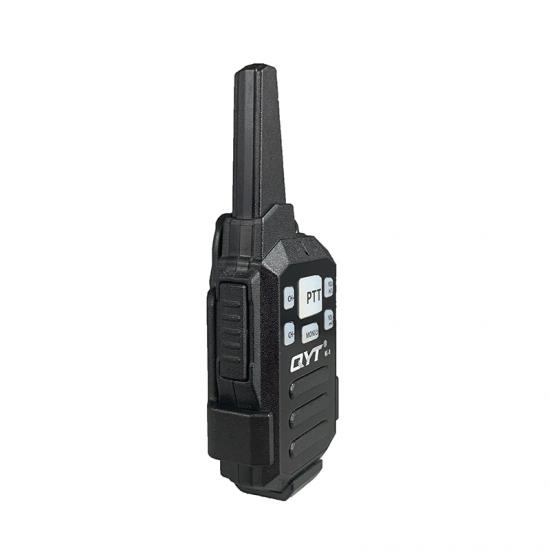 mini uhf 2watts ip54 crianças walkie talkie 