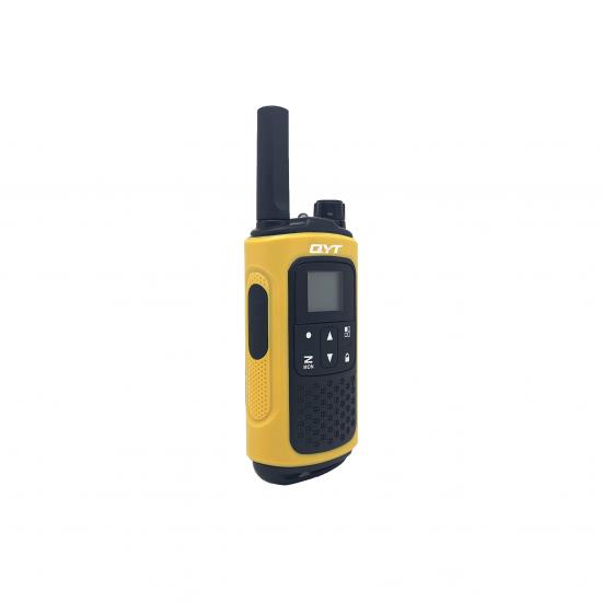  QYT alta qualidade OEM vhf uhf analógico mini 99 canais de longa distância walkie talkie 