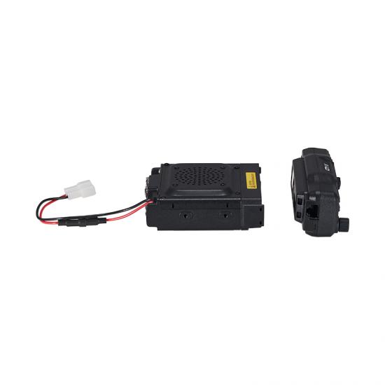 Rádio móvel de banda dupla QYT KT-M600 com tela colorida