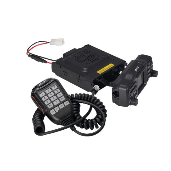 Rádio móvel de banda dupla QYT KT-M600 com tela colorida