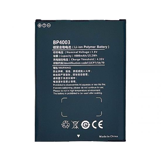 Bateria de walkie talkie recarregável de polímero de íons de lítio BP4003 4000mAh 4.35V bateria de substituição para Hytera PNC550