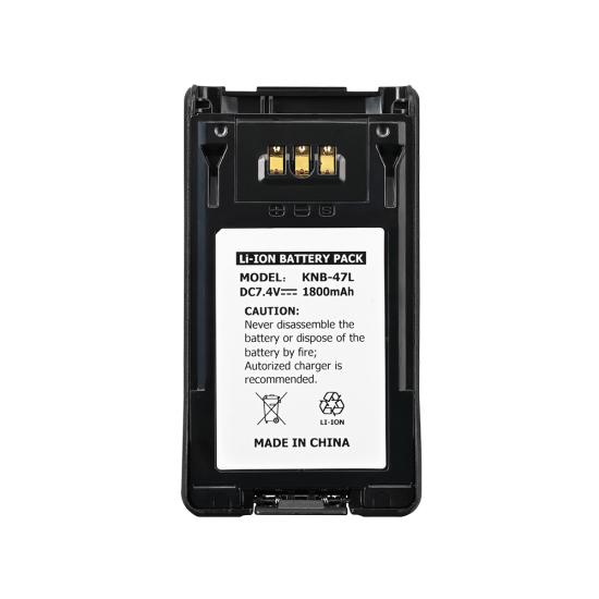KNB-47L bateria de rádio comunicador portátil