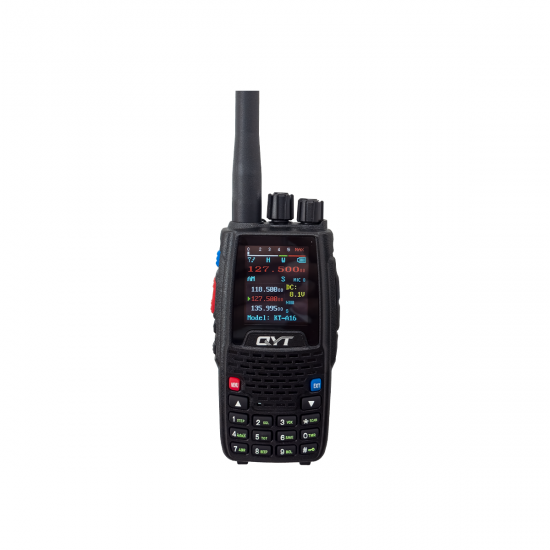 walkie talkie de banda aérea