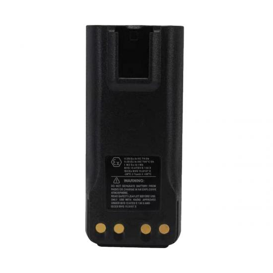 Bateria de substituição Li-ion à prova de explosão NNTN8570A 7.6V 1200mAh para rádio bidirecional MTP8500 MTP8500EX