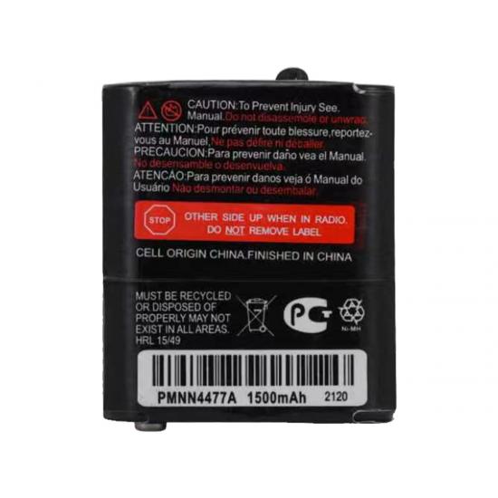 Bateria de Níquel-Hidreto Metálico NI-MH PMNN4477A com Múltiplas Capacidades para Rádio Bidirecional T82 T92 T200 T400