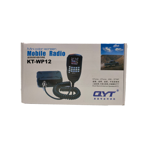 QYT mini 25w rádio móvel à prova d'água KT-WP12